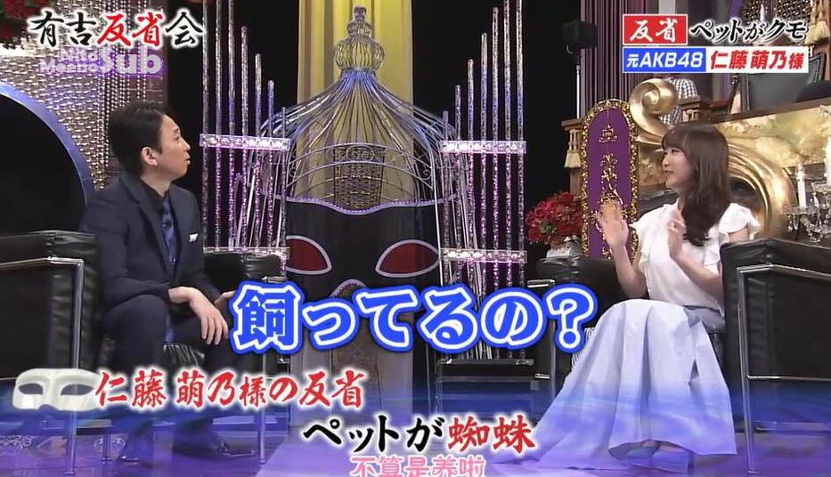 森咲智美自曝：“《有吉反省会》是我最喜欢的综艺节目！”